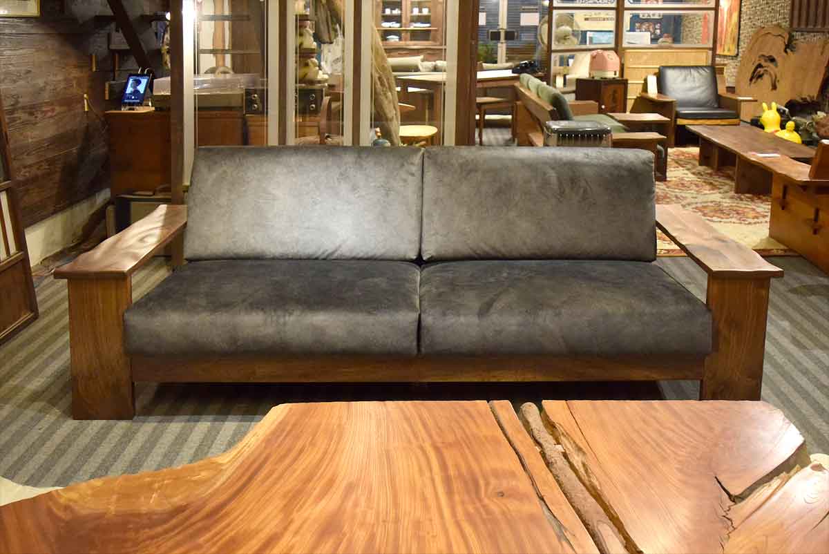 ウォールナット無垢材ソファー | 大川人気のおすすめ家具屋
