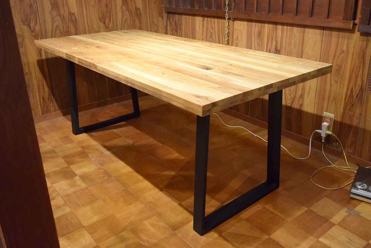 オーク材無垢ダイニングテーブル | 大川人気のおすすめ家具屋